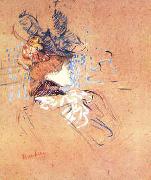  Henri  Toulouse-Lautrec Profile of a Woman china oil painting artist